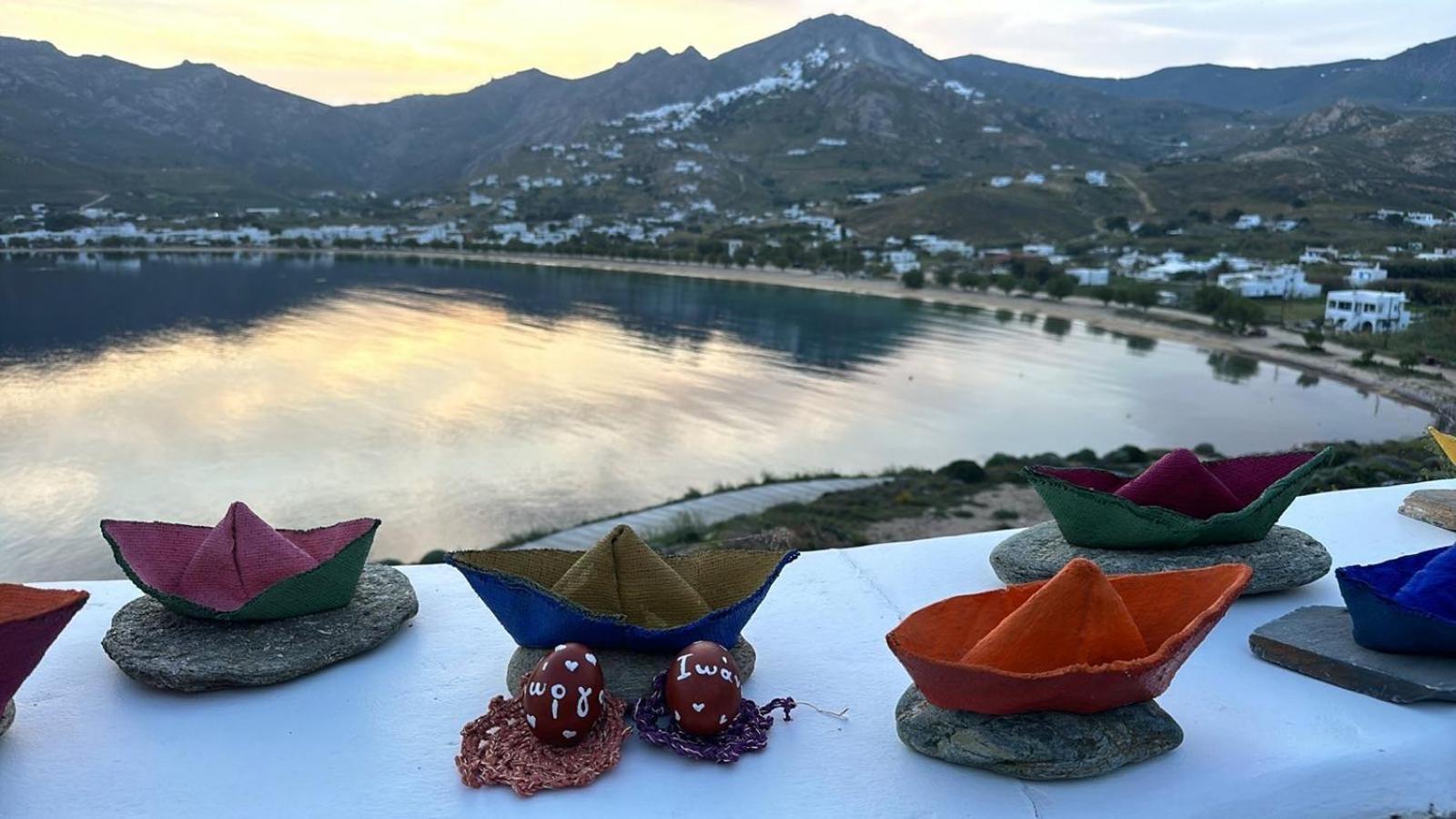 Amfitriti Serifos Livadi  Bagian luar foto